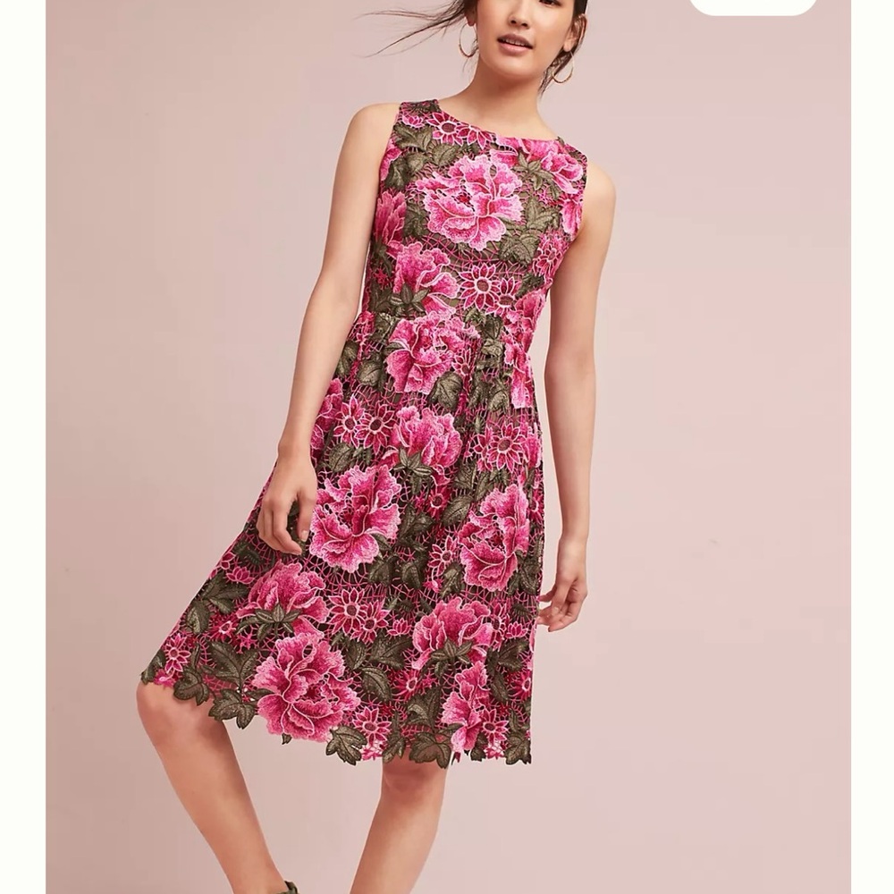 Anthropologie Eri + Ali Laila lace Dress